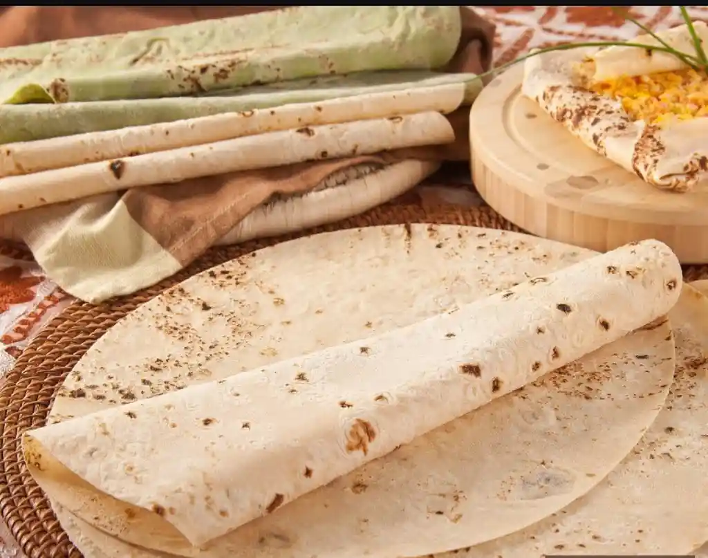 Pan Servilleta Integral Delgado, Sin Gluten, 23cm, 21 Unidades.