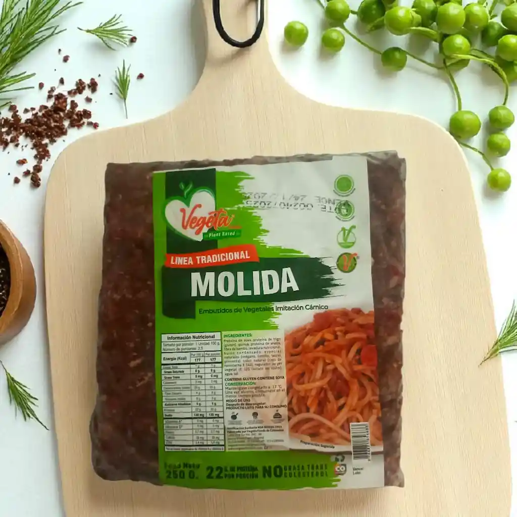Molida - 250gr - Producto Vegano