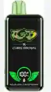 Vape Chris Brown 15.000 Puffs Sour Apple Raspberry