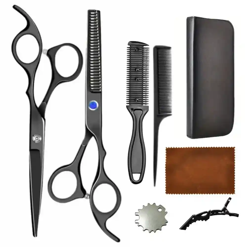Kit De Herramientas Peluquería Corte Tijeras