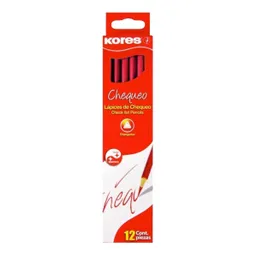 Lápiz Chequeo Rojo Kores