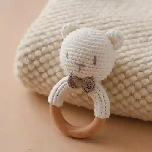 Sonajero Oso Amigurumi