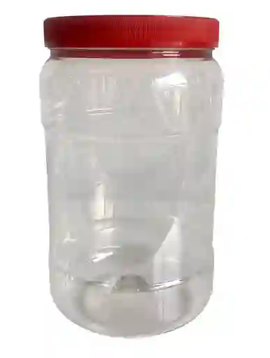 Frascos Plásticos 64 Onzas Con Tapa, Tarros Plásticos 2000 Ml