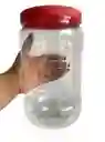 Frascos Plásticos 64 Onzas Con Tapa, Tarros Plásticos 2000 Ml