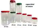 Frascos Plásticos 10 Onzas, Tarros Plásticos 300 Ml