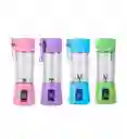 Combo Set De Botellas Termo Bicolor + Mini Vaso Licuadora Procesadora Portatil Usb Recargable