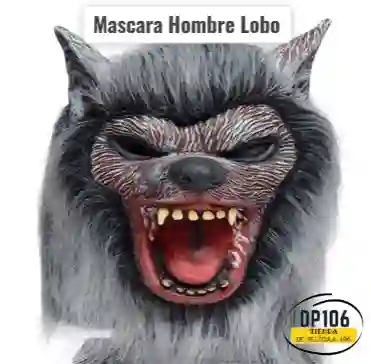 Mascara Hombre Lobo Halloween