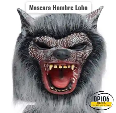 Mascara Hombre Lobo Halloween