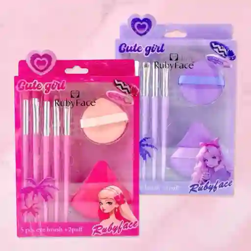 Set De Brochas X5 + Borla