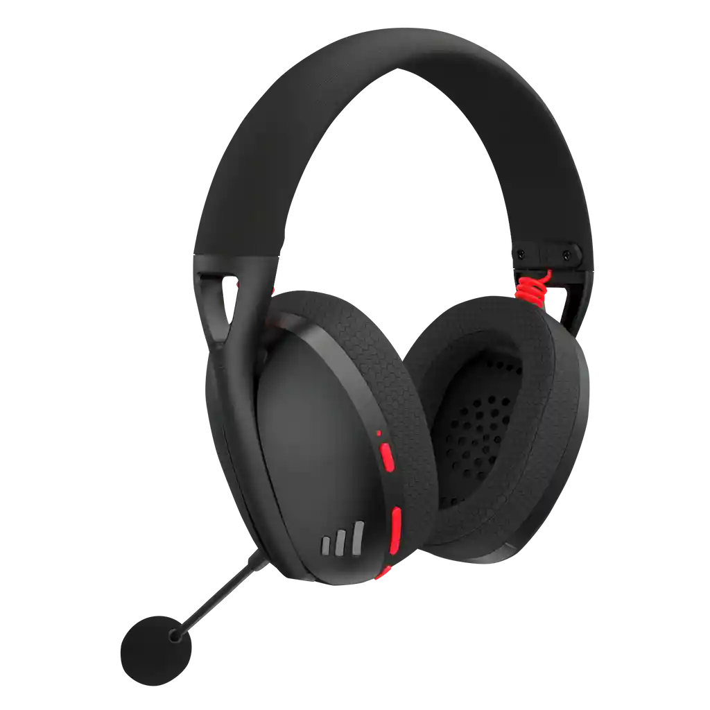 Diadema Gamer Inalámbrica Redragon Ire Pro H848 Negra