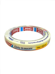 Cinta De Enmascarar Tesa 12mm X 25 M