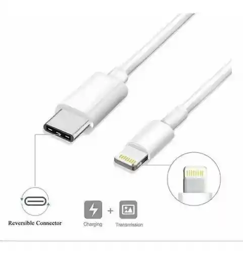 Cargador Iphone 20w Carga Rapida + Cable Para Iphone X/11/12/13/14 Genérico