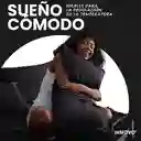 Fundas Para Almohada Satín Seda Cuida Cabello Piel Anti Friz Color Negro Innovo