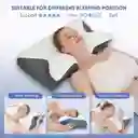 Almohada Ortopedica Ergonòmica 2 En 1 Para Alivio De Cuello Y Hombros