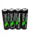 Pila Bateria Recargable Aa X4 Und 4800mah 1.2v Ni-mh Maxday