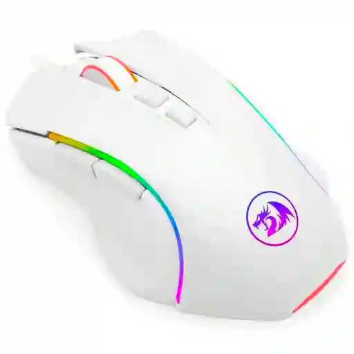 Mouse Gamer Redragon M607 Griffin Blanco Rgb