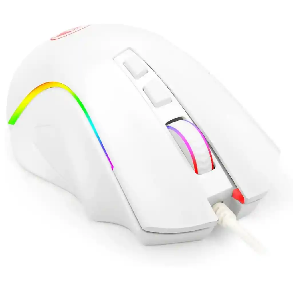 Mouse Gamer Redragon M607 Griffin Blanco Rgb