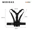 Arnés Soporte Pecho Para Gopro Celular Universal Ajustable Compatible Gopro Dji Insta360 Smartphone