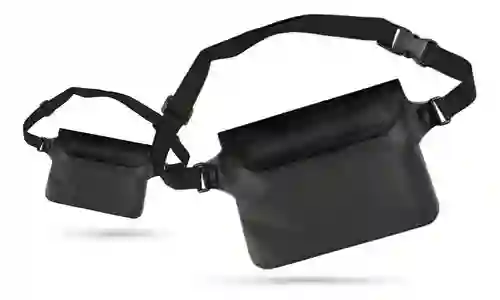 Bolso Impermeable Sumergible Viajero Cinturón Bolsa Para Playa Piscina Deportes Viajes