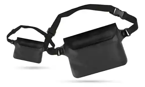 Bolso Impermeable Sumergible Viajero Cinturón Bolsa Para Playa Piscina Deportes Viajes