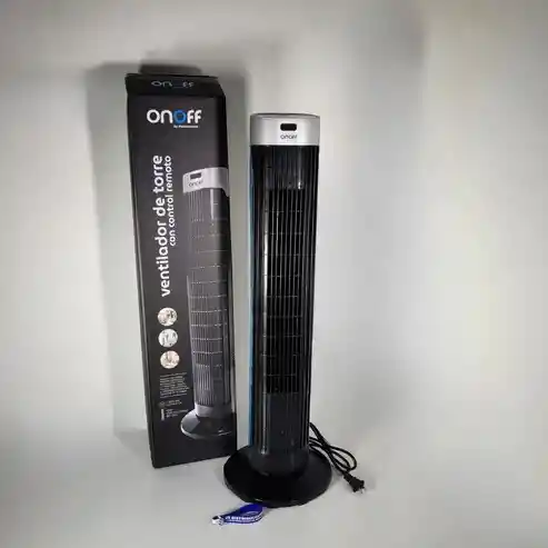 Ventilador Onoff De Torre Con Control