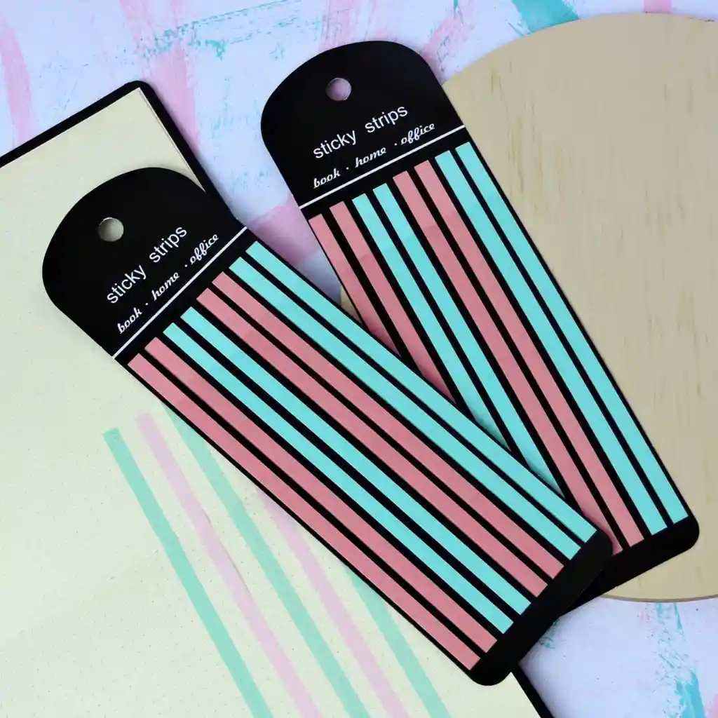 Banderita Resaltadora Post It Transparente Color Pastel