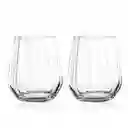 Vaso Corto Rcr Optiq 430 Ml 2 Und Cristal