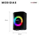 Parlante Bluetooth Portátil Recargable 30w Niatec 8 Rgb Tws Micrófono Control Remoto