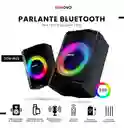Parlante Bluetooth Portátil Recargable 30w Niatec 8 Rgb Tws Micrófono Control Remoto