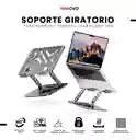 Soporte Portátil Laptop Hasta 20 Pulgadas Giratorio 360° Aluminio Ajuste Altura Ergonómico Innovo