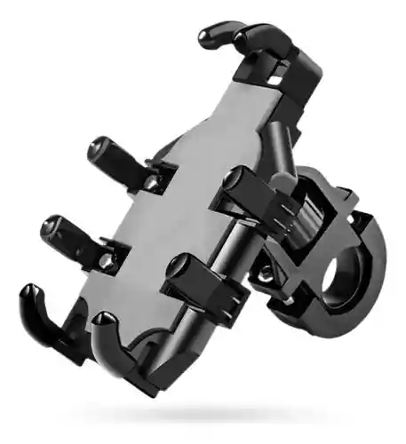 Soporte Celular Moto Bicicleta Anti Vibración 360° Ajustable Universal Manillar Resistente