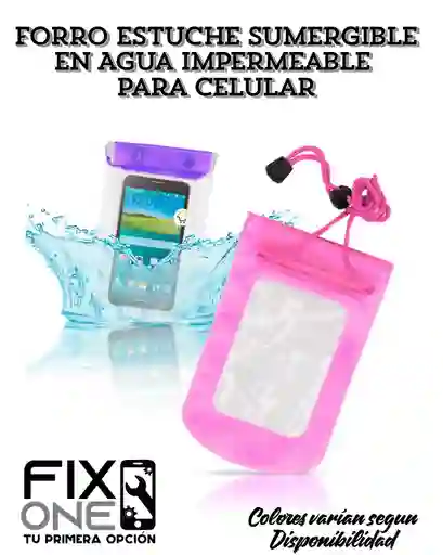 Forro Estuche Sumergible En Agua Impermeable Para Celular