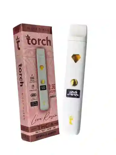 Disposable Torch | Cbd D8 | Night Queen | 2.5gr | Indica