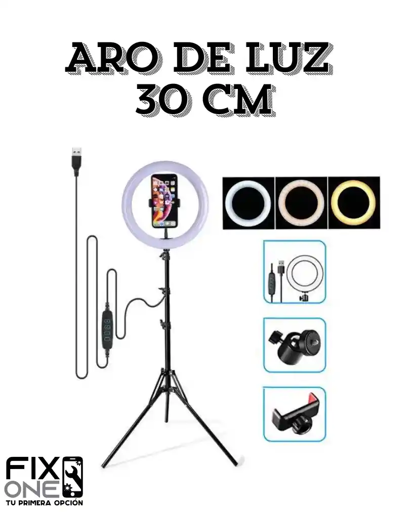 Aro De Luz 30 Cm