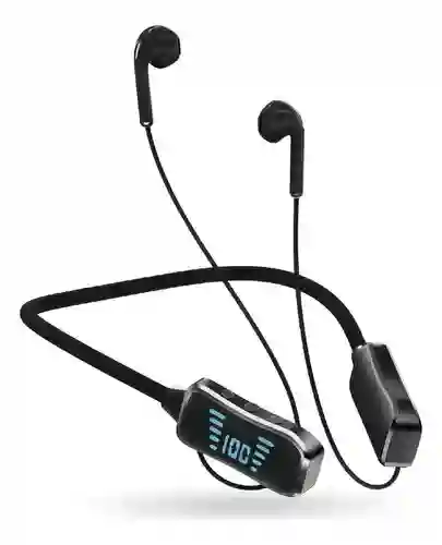Audífonos Bluetooth Deportivos Kl50 Con Pantalla Led Batería De Larga Duración Micrófono