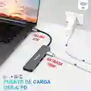 Hub Adaptador Multipuerto Usb C 6 En 1 Para Mac Macbook Windows Marca Agc Tecnologia V1