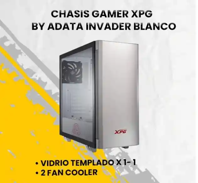 Chasis Gamer Xpg By Adata Invader Blanco
