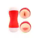 Masturbador Masculino 2 En 1 Vagina Boca Sexo Oral Eyaculacion Juguete Para Adultos Sex Toys Eyaculacion Estimulación