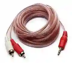 Cable De Audio Video 2 A1 3 Metros Oxigenado