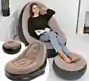 Silla De Descanso Inflable Para Adultos, Sofa Plegable Porta