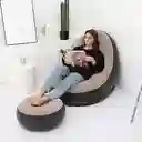 Silla De Descanso Inflable Para Adultos, Sofa Plegable Porta