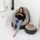Silla De Descanso Inflable Para Adultos, Sofa Plegable Porta