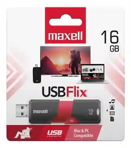 Maxell Memoria Usb Flix 16gb