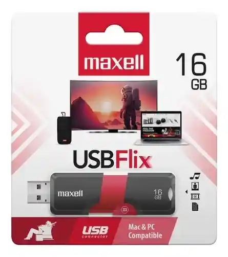 Maxell Memoria Usb Flix 16gb