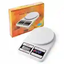 Balanza Gramera Báscula Digital Cocina Capacidad Hasta 10kg Capacidad Máxima 10 Kg Color Blanco