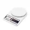 Balanza Gramera Báscula Digital Cocina Capacidad Hasta 10kg Capacidad Máxima 10 Kg Color Blanco