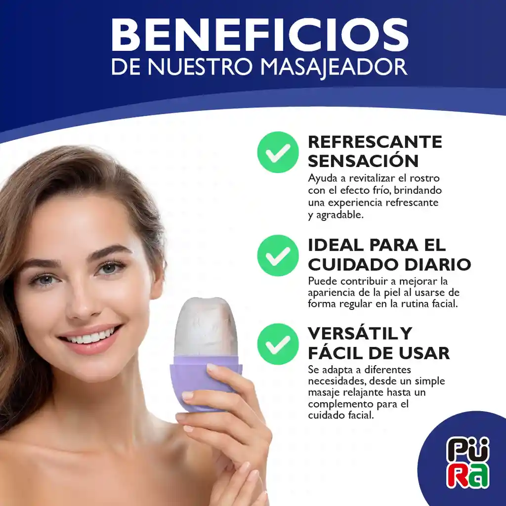 Masajeador Hielo Facial