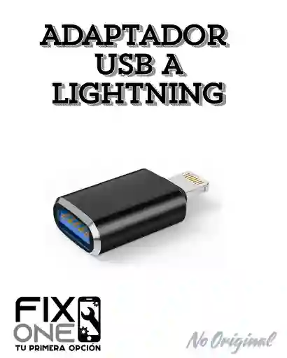 Adaptador Usb A Lightning