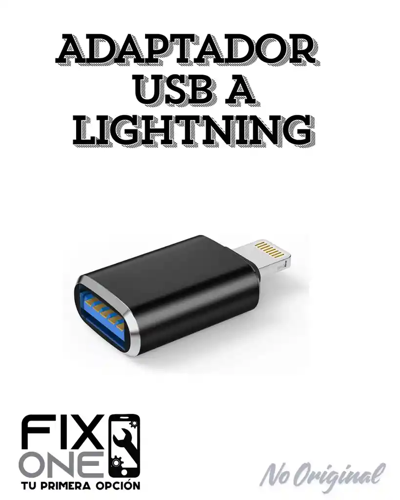Adaptador Usb A Lightning