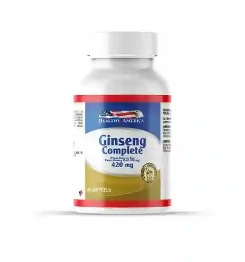 Ginseng Complete 420 Mg 60 Softgels Healthy America